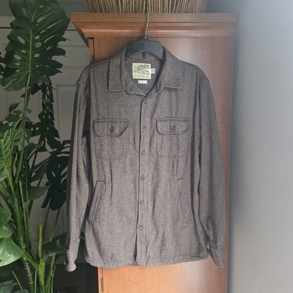 Grayers Brown Casual Button Down Shirt - Picture 1 of 4